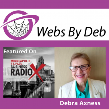 Webs By Deb on Business Radio X